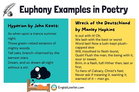 Euphony Poetry Definition and Its Multi-Layered Beauty